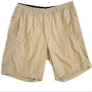 Kaki colored Men Birddogs shorts